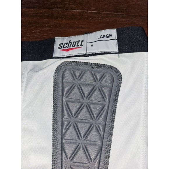Schutt 8457430201 Adult Large WH/GY Protech Tri All-N-One Football Girdle New - Picture 9 of 9